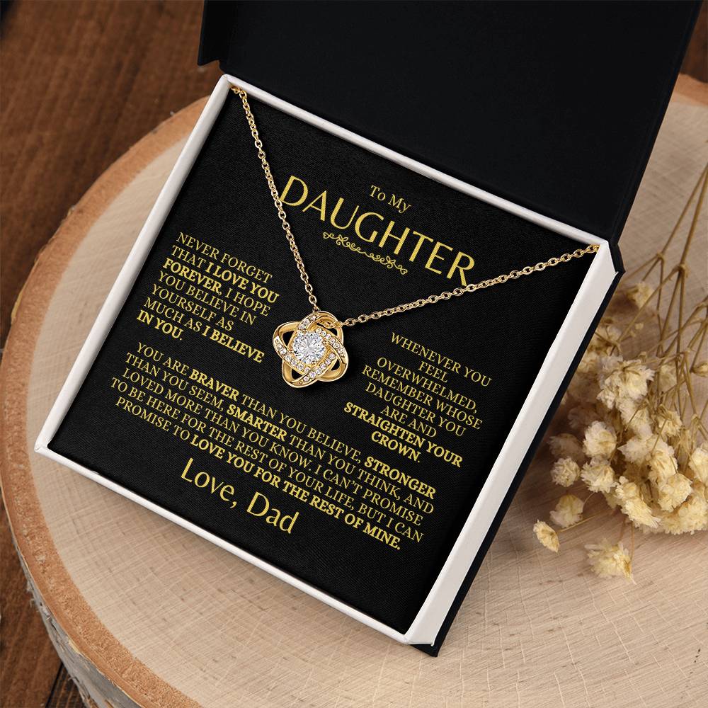 Beautiful Gift for Daughter From Dad Necklace🥰 - Buy 1 at 50% Buy 2 for another 50% OFF 🎁